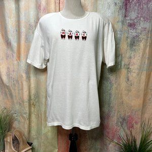 VTG📌Cotton Mix White Summer long Sweater  MARE